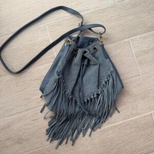 FRINGE LEATHER BAG